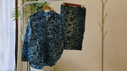 Paisley Indigo Co- Ord set